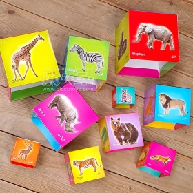 تصویر برج مکعب آموزشی 