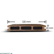 تصویر پروفیل چوب پلاستیک HC 