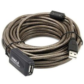 تصویر کابل افزایش طول USB 2.0 به طول 25 متر برددار USB 2.0 Extension Cable 25m