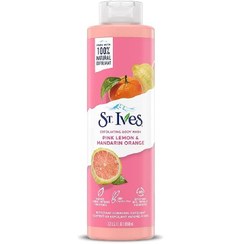 تصویر شامپو بدن لیمو و پرتقال سنت ایوز 650 میل St Ives pink lemon and mandarin orange Body Wash 650ML