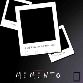 تصویر تابلو مینیمال فیلم یادگاری "Memento" مدل N-22284 