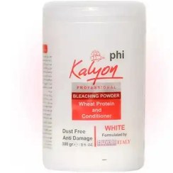 تصویر پودر دکلره سفید 300 گرم کالیون Kalyon white bleach powder weighing 300 grams