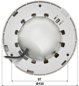 تصویر دوربین مداربسته هایک ویژن مدل DS-2CE56D0T-VFIR3F Hike Vision DS-2CE56D0T-VFIR3F