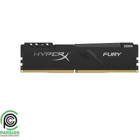 تصویر رم دسکتاپ هایپرایکس RAM HYPERX DDR4 4GB 2400MHz CL17 Fury 