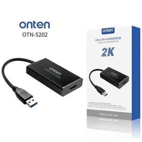 تصویر مبدل USB3.0 به HDMI اونتن مدل Onten 5202 