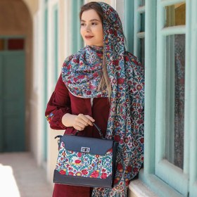 تصویر ست کیف و شال زنانه پیچک کد 03 Women Bag and Shawl Set Code 03