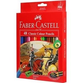 تصویر مداد رنگی فابرکاستل ۴۸ رنگ Fabercastell