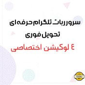 تصویر سرور مجازی VPS اختصاصی ربات تلگرام همراه با پشتیبانی و لوکیشن های محبوب - لوکیشن (امریکا) 