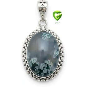 تصویر آویز نقره شجرسبز کد1983 