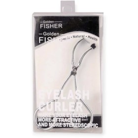 تصویر اپلیکار مژه موقت فیشر GOLDEN FISHER EYELASH CURLER