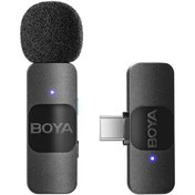 تصویر میکروفون بی سیم بویا مدل BY- V10 Boya Ultracompact 2.4GHz Wireless Microphone System BY- V10