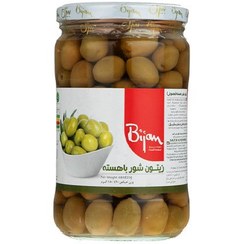 تصویر زیتون شور معمولی بیژن - 680 گرم Bijan Salted Olive - 680 gr