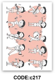 تصویر فرشینه آموزش کودک CODE:c217 