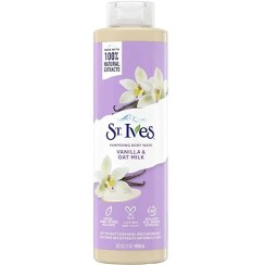 تصویر شامپو بدن وانیل و شیر جو دو سر سنت ایوز ST Ives VANILLA & OAT MILK shower gel