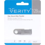 تصویر فلش مموری وریتی مدل Verity V827 USB3.0 ظرفیت 128 گیگابایت Verity V827 128GB USB-3.0 Flash Memory