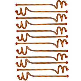 تصویر نی نوشیدنی چندرنگ 