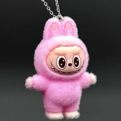 تصویر گردنبند فانتزی مخملی لبوبو 