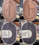 تصویر پادری ترمز دار - طوسی حمام Rug