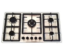 تصویر اجاق گاز صفحه‌ای 5 شعله استیل بگیر رومیزی طرح بوش مدل N1 