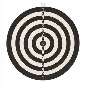 تصویر تخته دارت سوزنی دو طرفه 17 سانتی متری (پک 2 عددی) 