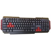 تصویر کیبورد ایکس پی-پروداکت مدل XP-8100N با سیم 