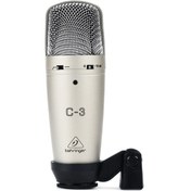 تصویر میکروفن استودیویی بهرینگر Behringer C-3 Studio Condenser Microphone ا Behringer C-3 Studio Condenser Microphone Behringer C-3 Studio Condenser Microphone