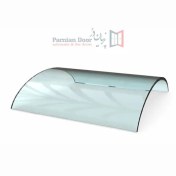 تصویر شیشه کرو ۱۰ میل سکوریت | شیشه خم رنگی (برنز، دودی، شفاف) 