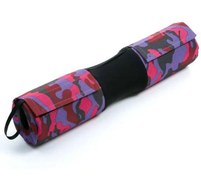 تصویر پد هالتر اورجینال ضد درد شانه و گردن – مناسب اسکوات و هیپ تراست - چریکی صورتی 