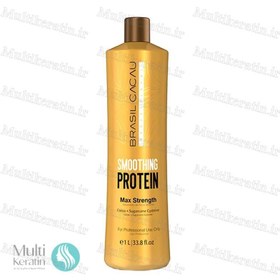 تصویر پروتئین مو کادیوو برزیل کاکائو | Cadiveu حجم 1000 میلی لیتر Cadiveu smoothing Hair Protein 1000 ml