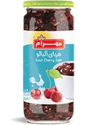 تصویر مربای آلبالو 300 گرمی مهرام 