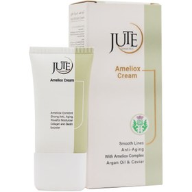 تصویر کرم ضد چروک صورت ژوت مدل Ameliox حجم 25 میل Jute Ameliox Cream Anti wrinkle Cream with Argan Oil 25 ml