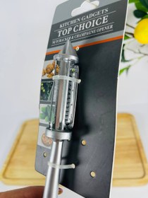 تصویر پوست کن قلمی 4 کاره استیل وارداتی TOP CHOICE 