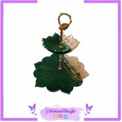 تصویر شیرینی خوری دو طبقه آذین Azin Two-Tier Resin Dessert Stand