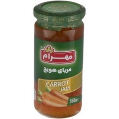 تصویر مربا 300 گرم هویج مهرام 