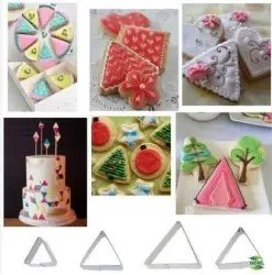 تصویر کاتر مثلث 4 تایی 