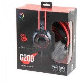 تصویر هدفون مخصوص بازی بلادی مدل G200 ا A4tech G200 Gaming Wireless Headphones A4tech G200 Gaming Wireless Headphones