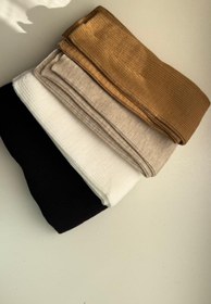 تصویر لگ وارمر - مشکی 