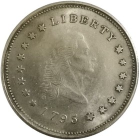 تصویر سکه لیبرتی امریکا 1795 میلادی 