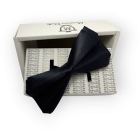 تصویر پاپیون مشکی ساده 