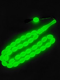 تصویر تسبیح شبنما (شبتاب) 33عددی تراش هلی خوشدست 