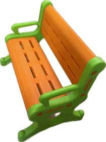 تصویر نیمکت پارکی کودک دو نفره دو نفره