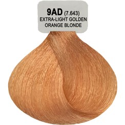 تصویر رنگ موی کلاسیک اسکرین شماره 9AD (9.643) بلوند پرتقالی لیمویی 