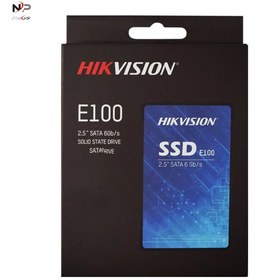 تصویر اس اس دی اینترنال HikVision مدل E100 با ظرفیت 256 گیگابایت 