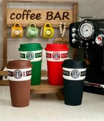 تصویر ماگ سیلیکونی استارباکس کد 1106 