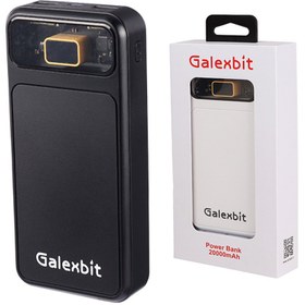 تصویر پاوربانک گلکسبیت مدل GP27 PD ظرفیت 20000 میلی آمپر ساعت Galexbit GP27 PD 20000mAh Power Bank