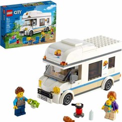 تصویر ست 60283 با 190 قطعه City Great Vehicles Holidaymaker Caravan LEGO لگو 