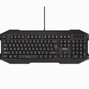 تصویر کیبورد تسکو مدل TK8041 با سیم 