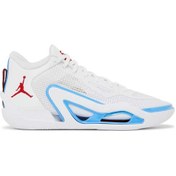 تصویر کتونی نایک جردن تاتوم سفید آبی Nike Jordan Tatum 1 PF St. Louis 