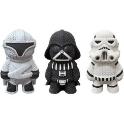 تصویر مجموعه سه عددی مینی فیگور های Star Wars 