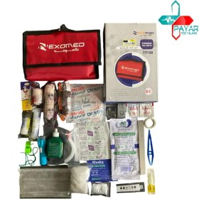 تصویر جعبه کمک های اولیه با وسایل nexomed 
